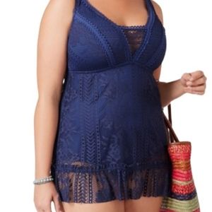 Becca Swim Lace Dress Sz 16/18